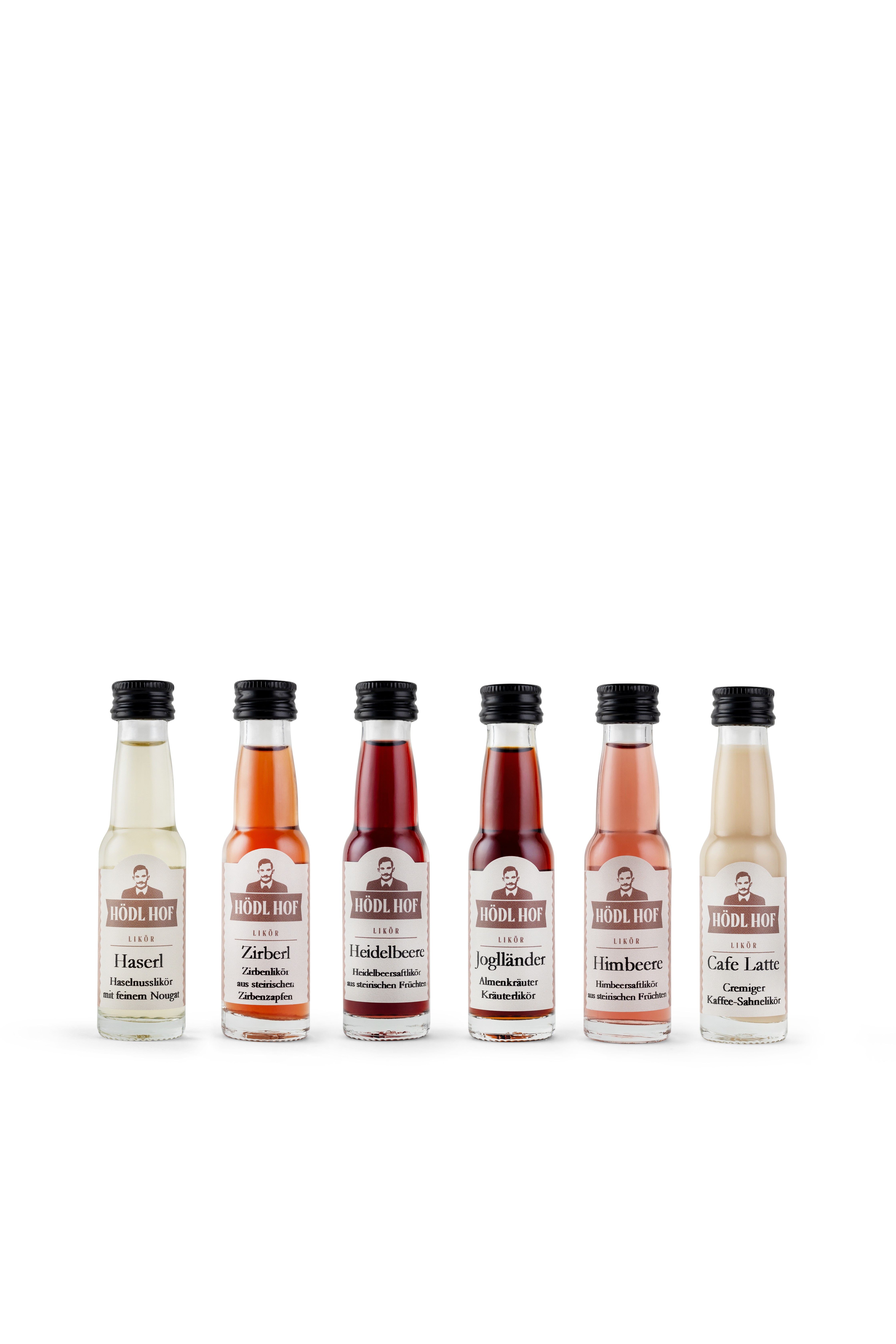 Hödl Hof Liköre Miniaturen Probierset | 6x0,02l