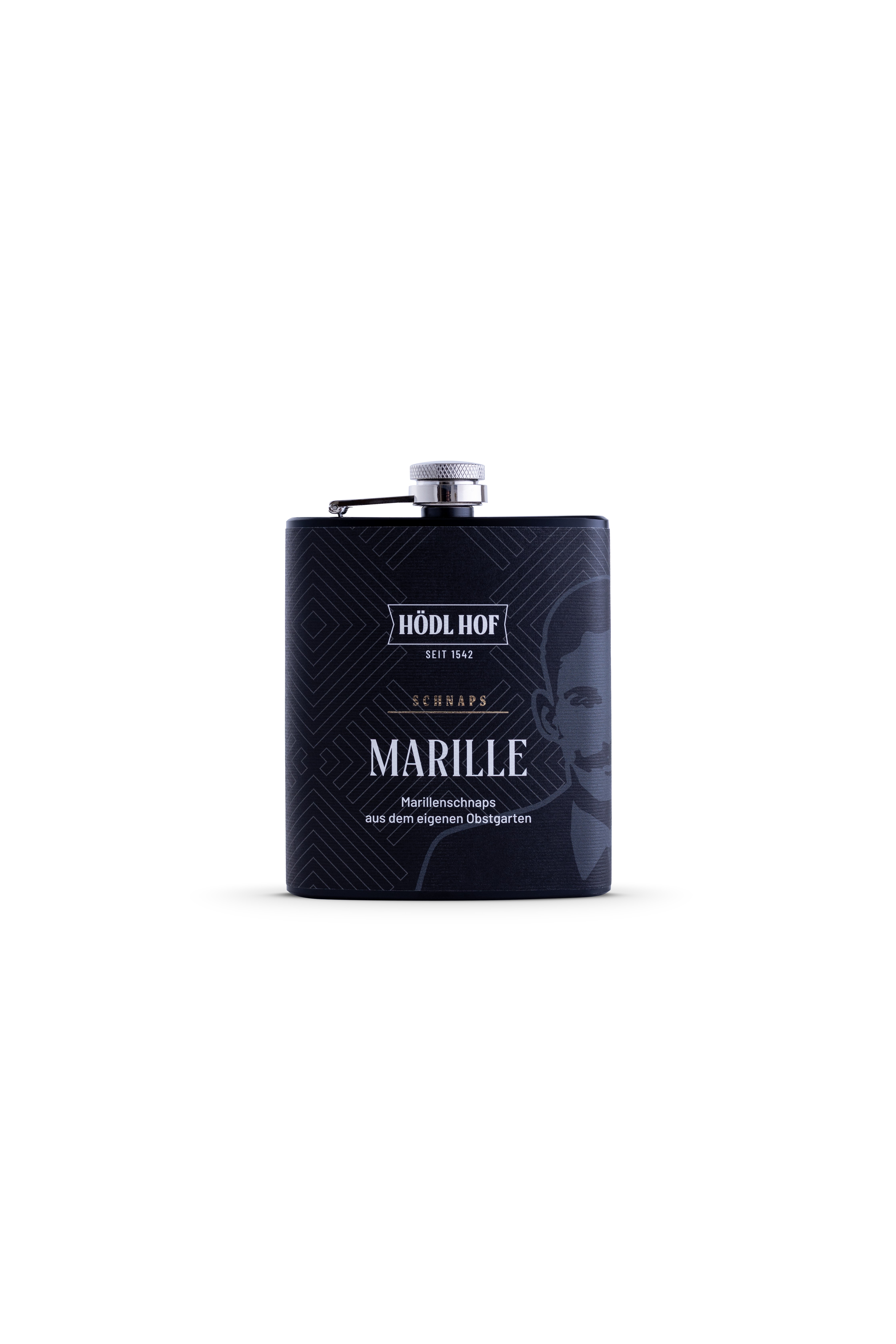 Hödl Hof Marille Schnaps Flachmann | 38% Vol. | 0,2l