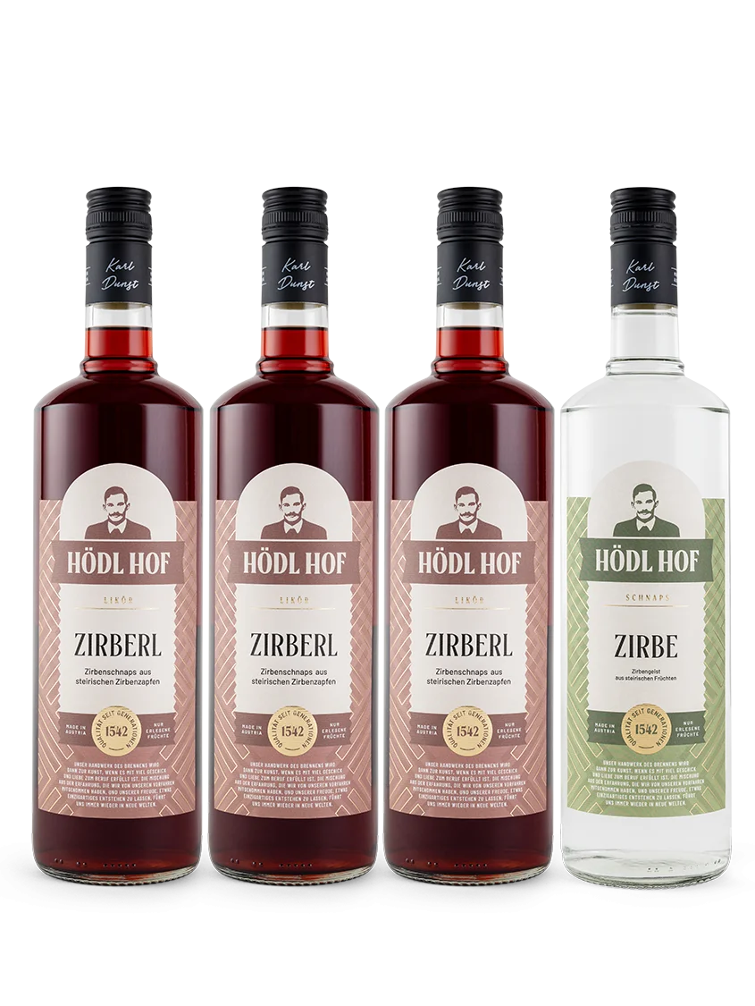 Zirberl Frühlingsdeal 3+1 Gratis