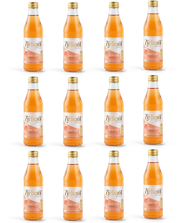 Zirberol Sprizz | Zirbenspritzer | 12 x 0,25 l trinkfertig
