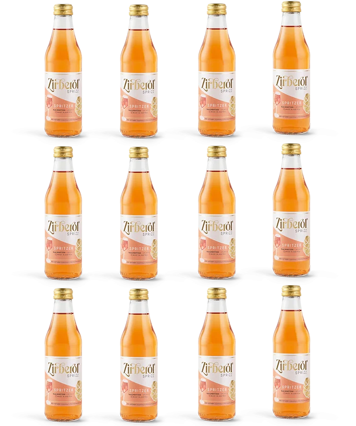 Zirberol Spritzer 12 x 0,25 l trinkfertig