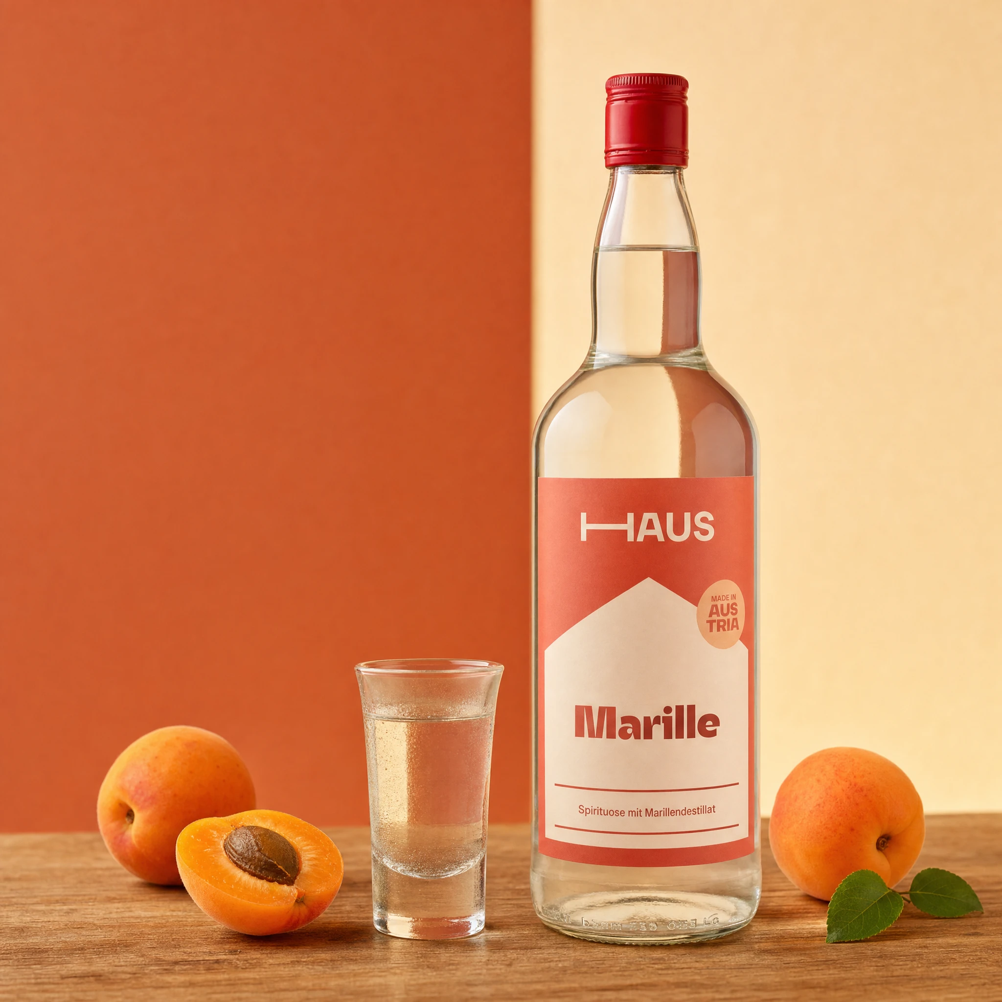 HAUS Schnaps Marille | 33% Vol. | 1,0l