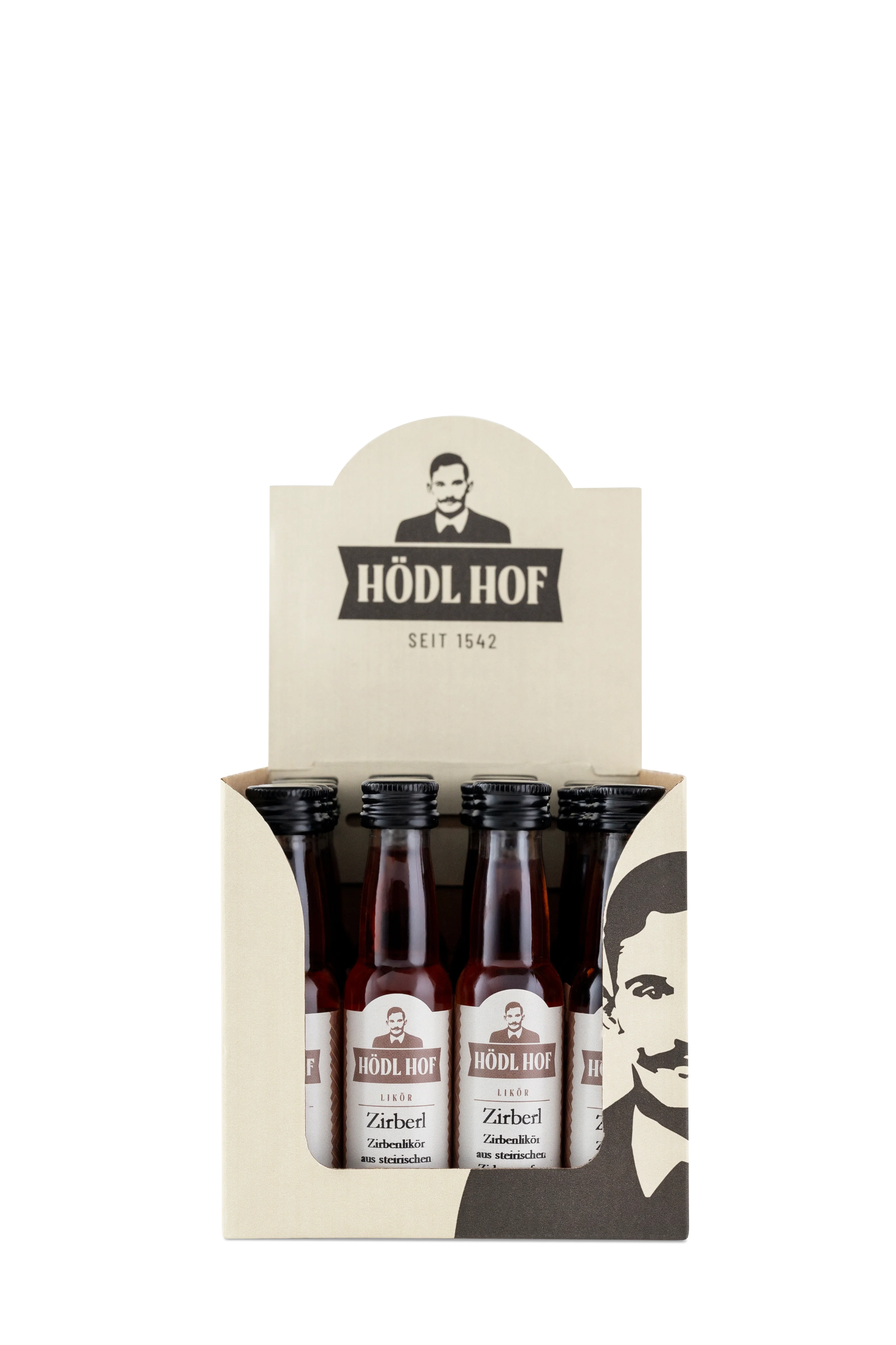 Hödl Hof Zirbenschnaps| Vol. 25% | 24x0,02l