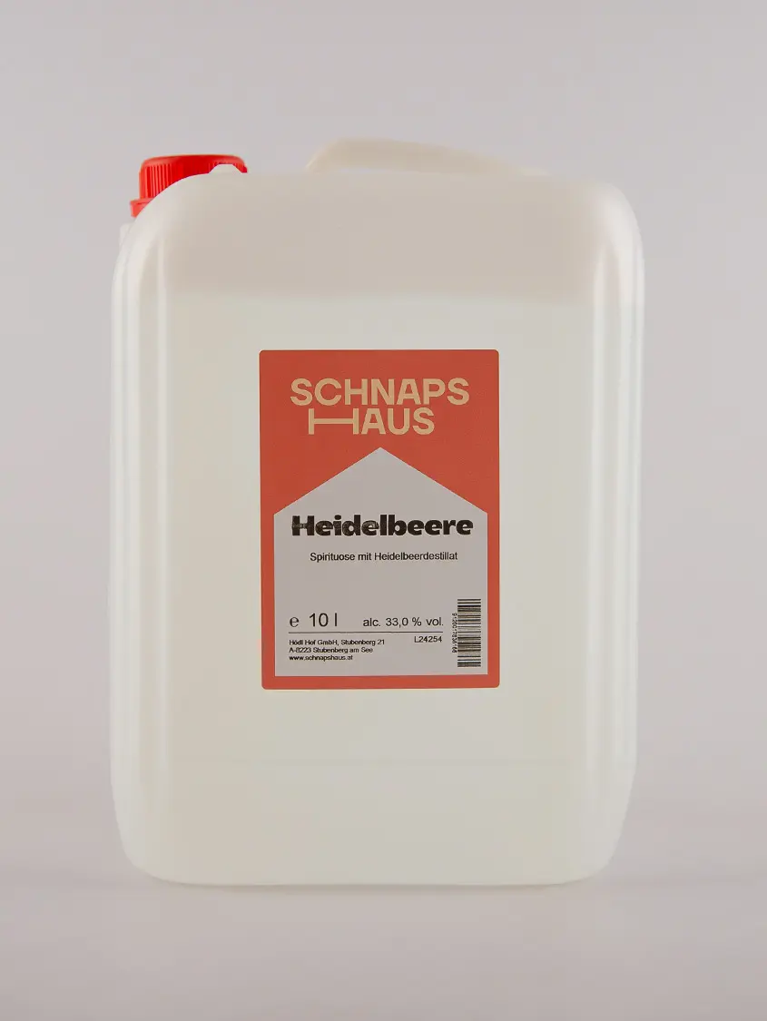HAUS Heidelbeere Geist | 33% Vol. | 10,0l