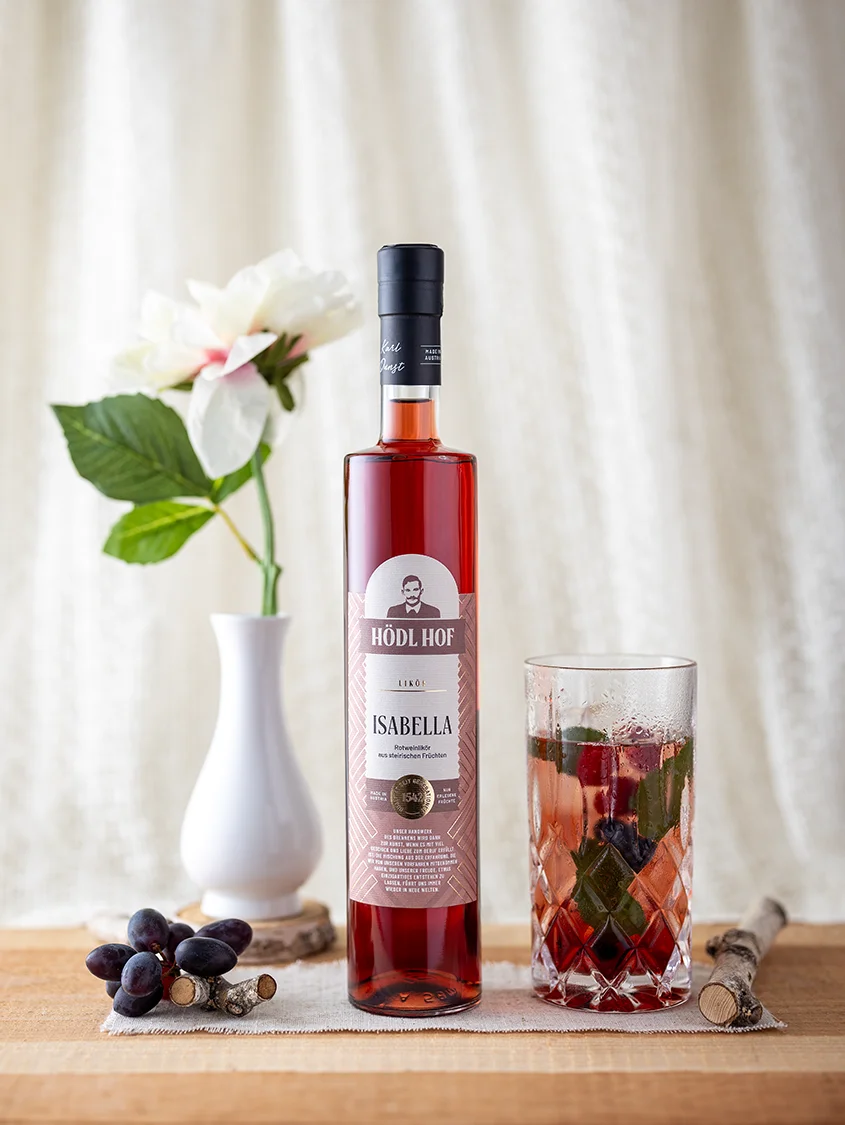 Hödl Hof "Uhudler" Isabella Likör | 20% Vol. | 0,5l
