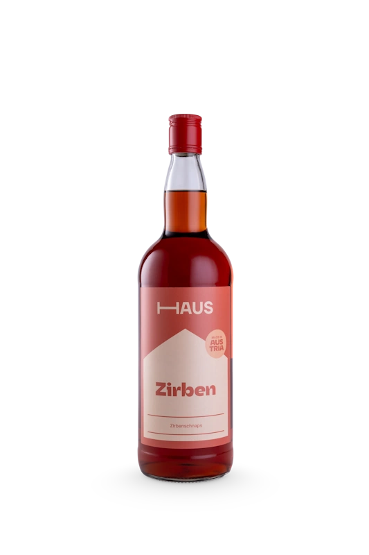 HAUS Zirben Schnaps | 20% Vol. | 1,0l