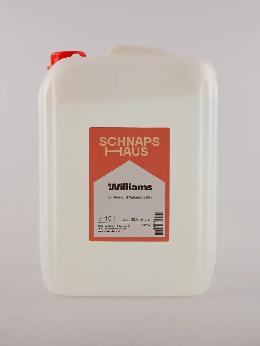 HAUS Williamsschnaps | 33% Vol. | 10,0l