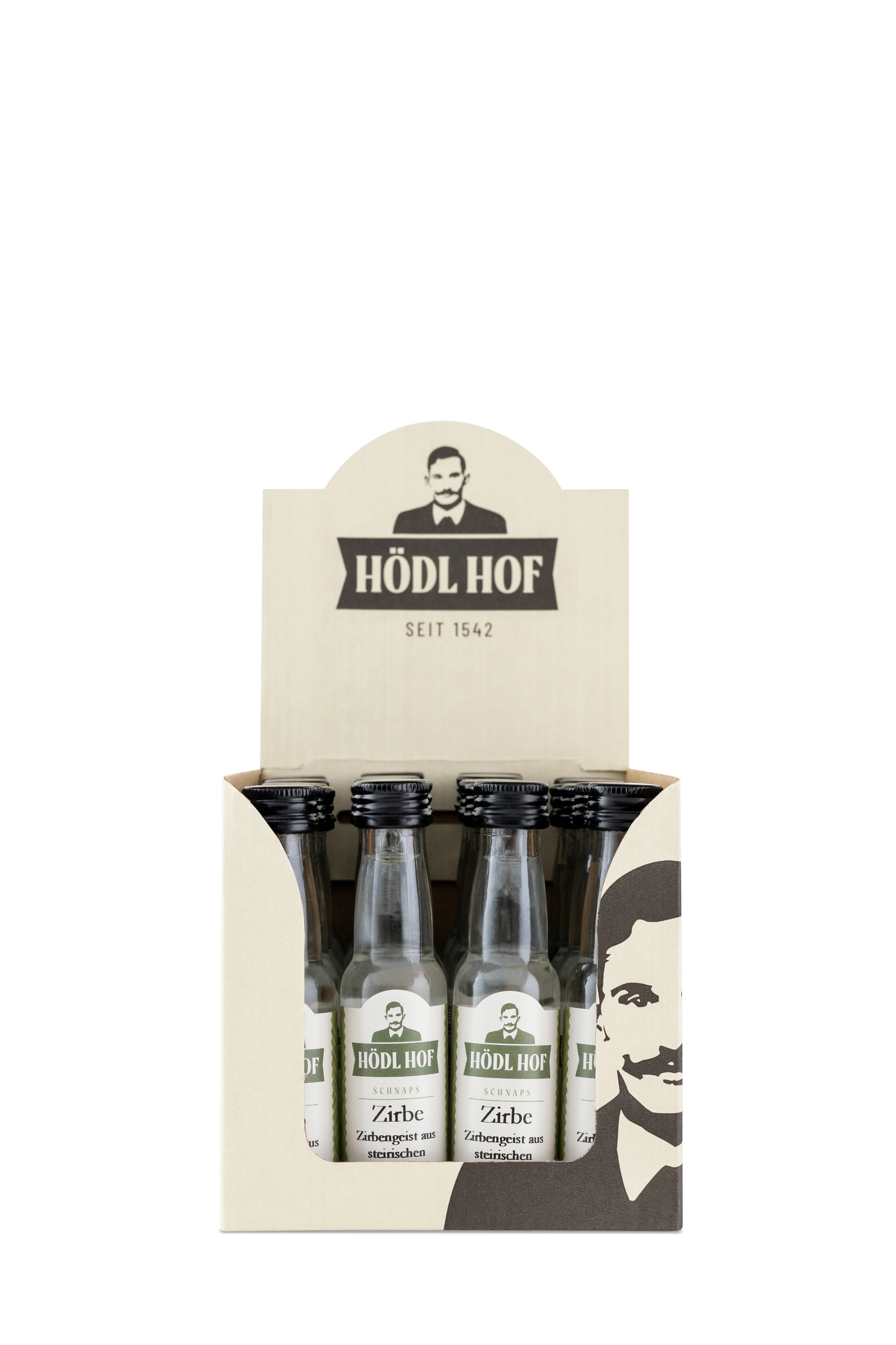 Hödl Hof Zirbe Geist | 38% Vol. | 24 x 0,02l