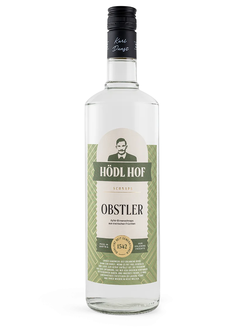 Hödl Hof Obstler Schnaps | 38% Vol. | 1,0ll
