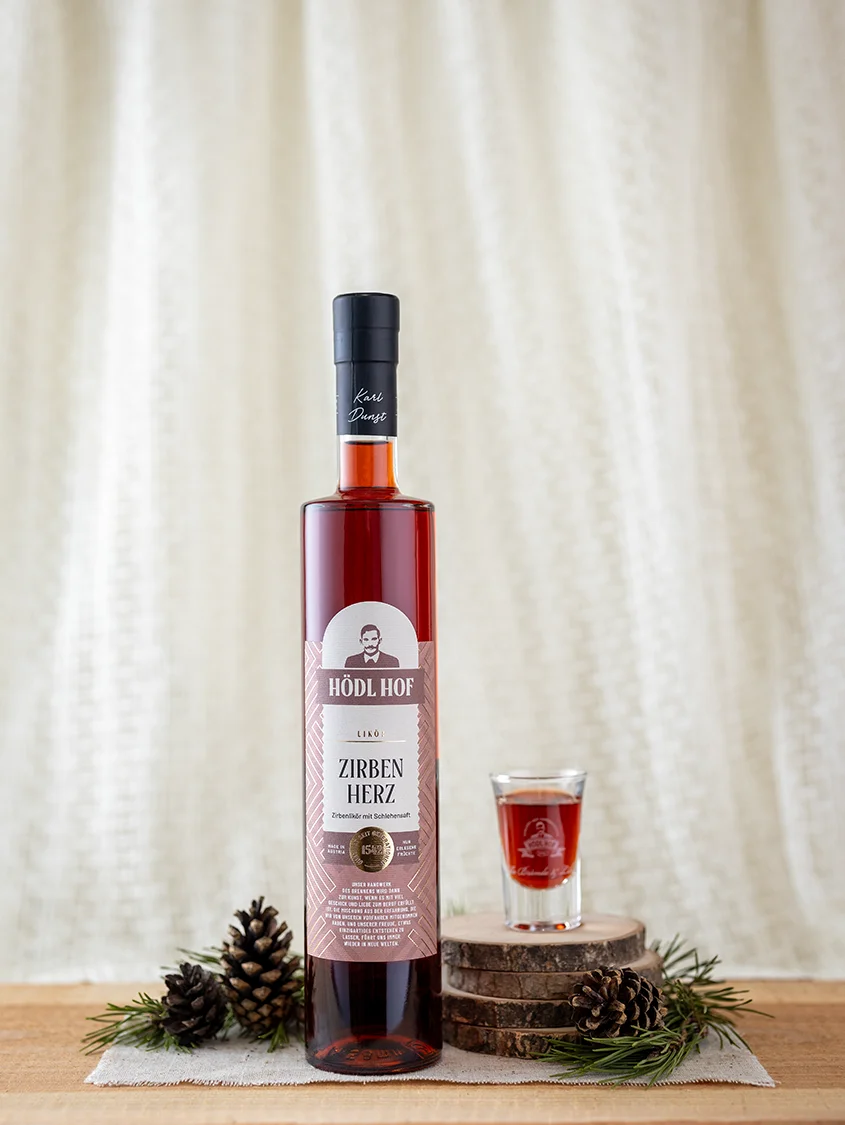 Hödl Hof "Zirbenherz" Zirbenlikör | 20% Vol. | 0,5l