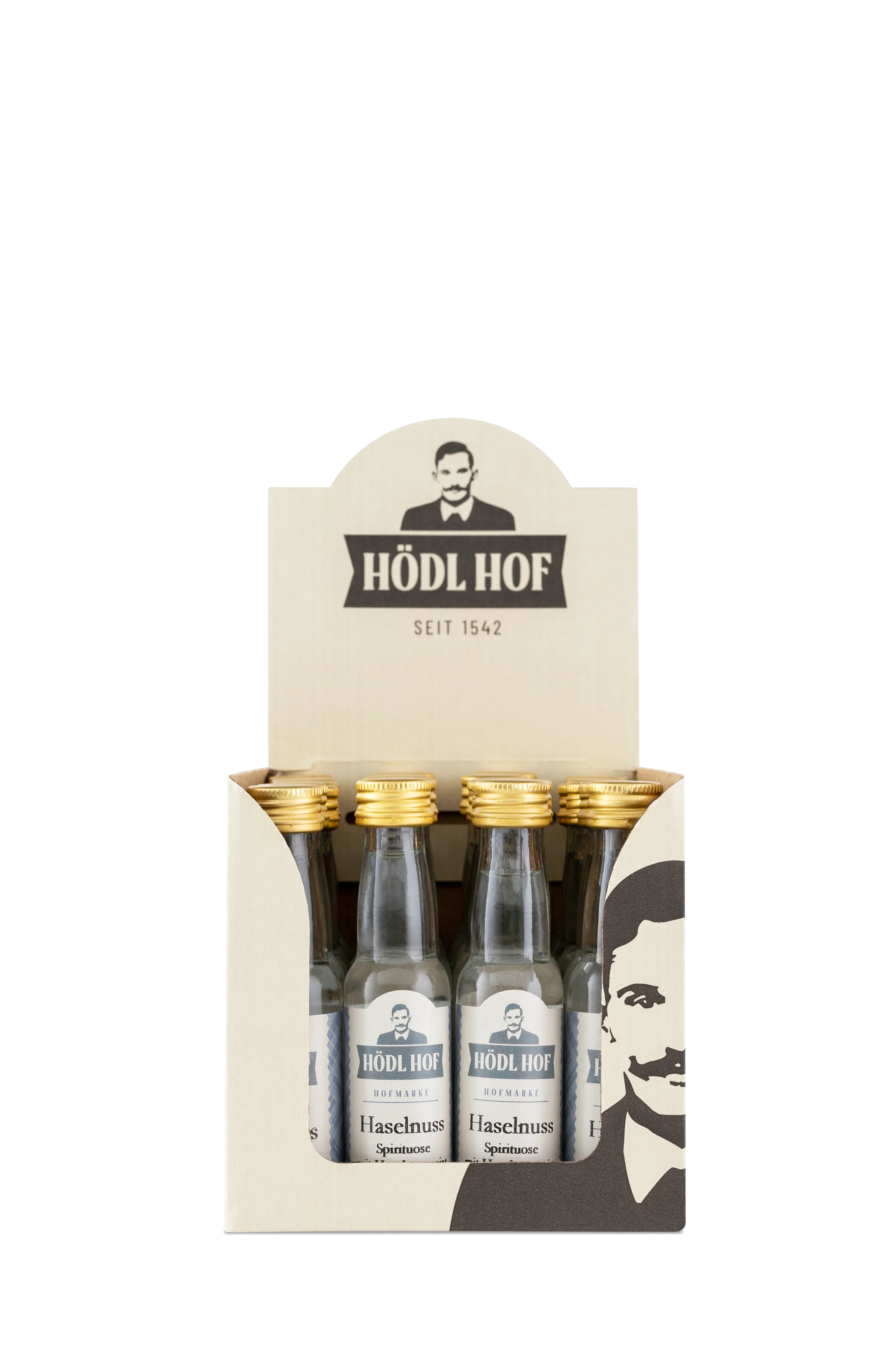 Hödl Hof Haselnuss Schnaps | 33% Vol. | 24x0,02l
