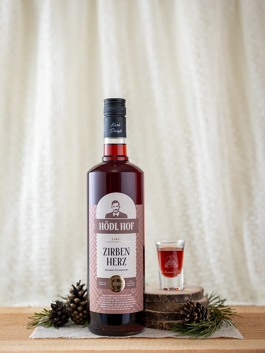 Hödl Hof "Zirbenherz" Zirbenlikör | 20% Vol. | 1,0l