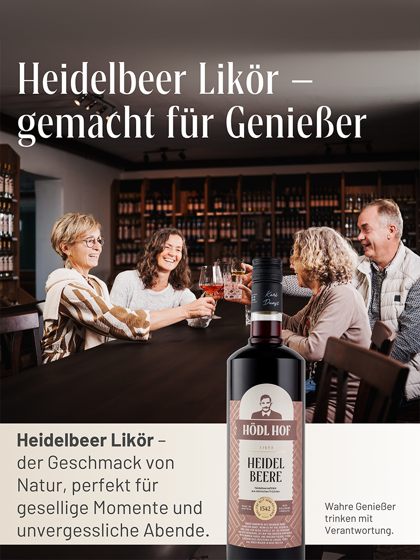 Hödl Hof Heidelbeere Likör | 20% Vol. | 0,5l