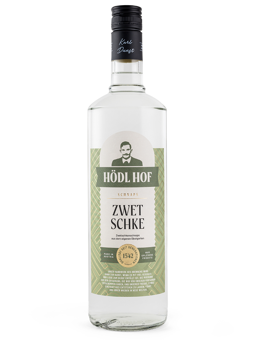 Hödl Hof Zwetschke Schnaps | 38% Vol. | 1,0l