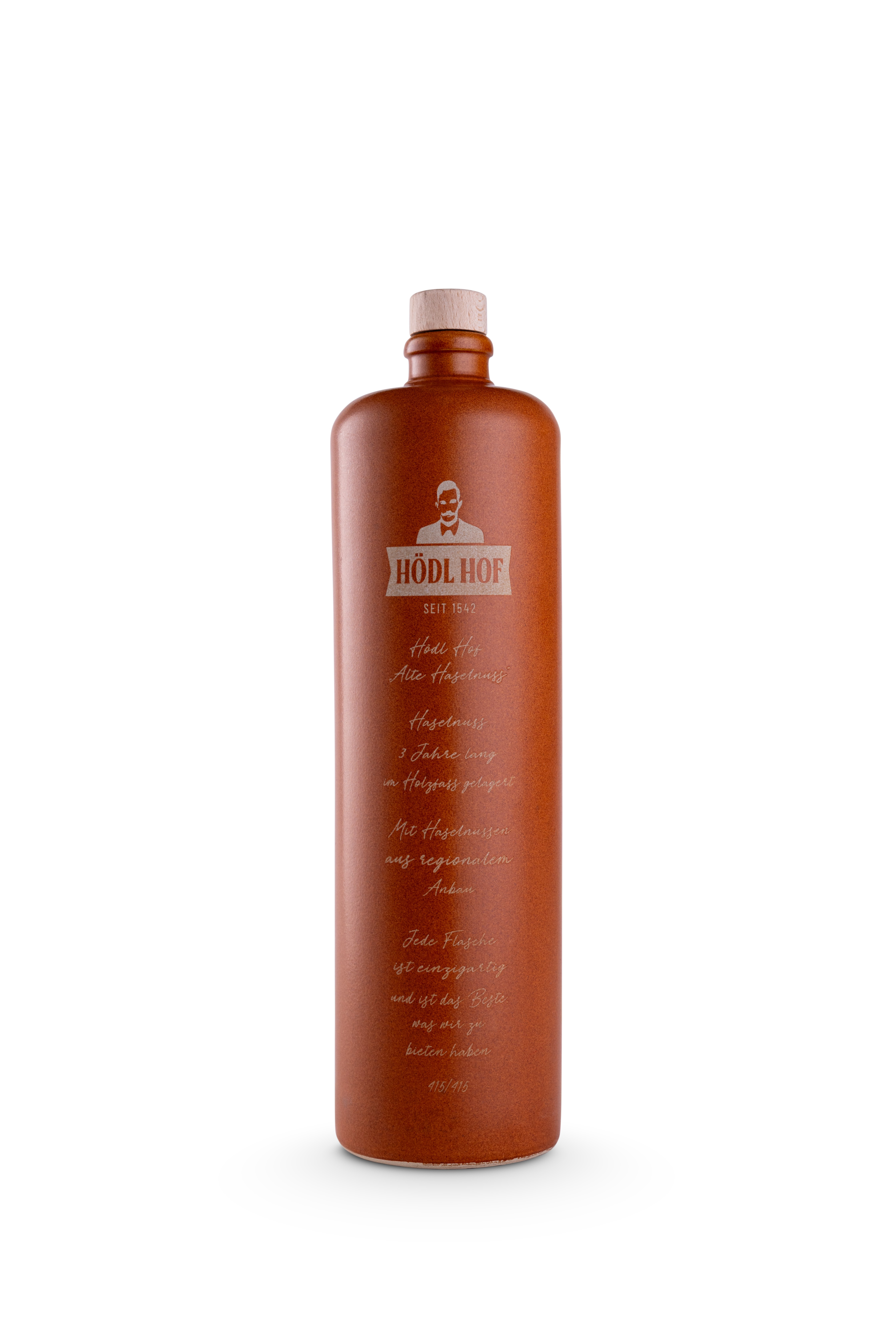 Alte Haselnuss Schnaps | Limited Edition | 38% Vol. | 1.0l (nur 415 Stück Verfügbar)