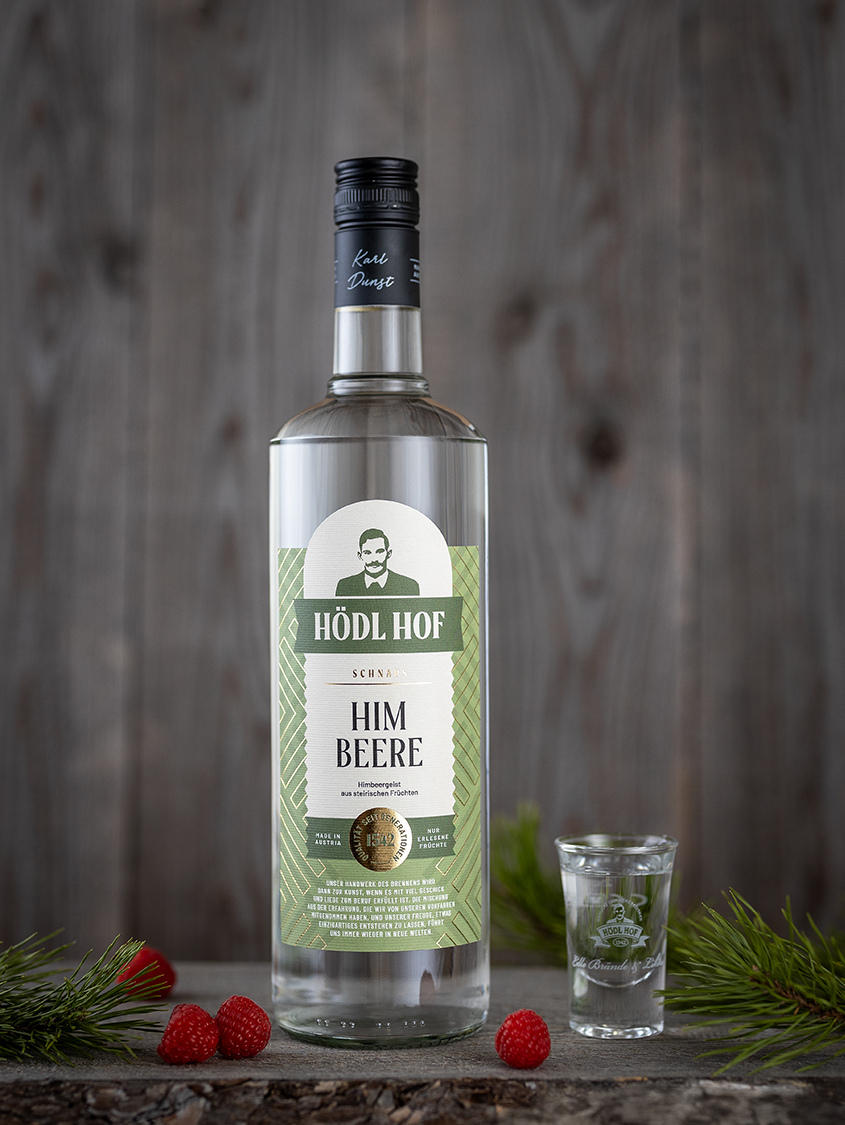 Hödl Hof Himbeere Geist | 38% Vol. | 1,0l