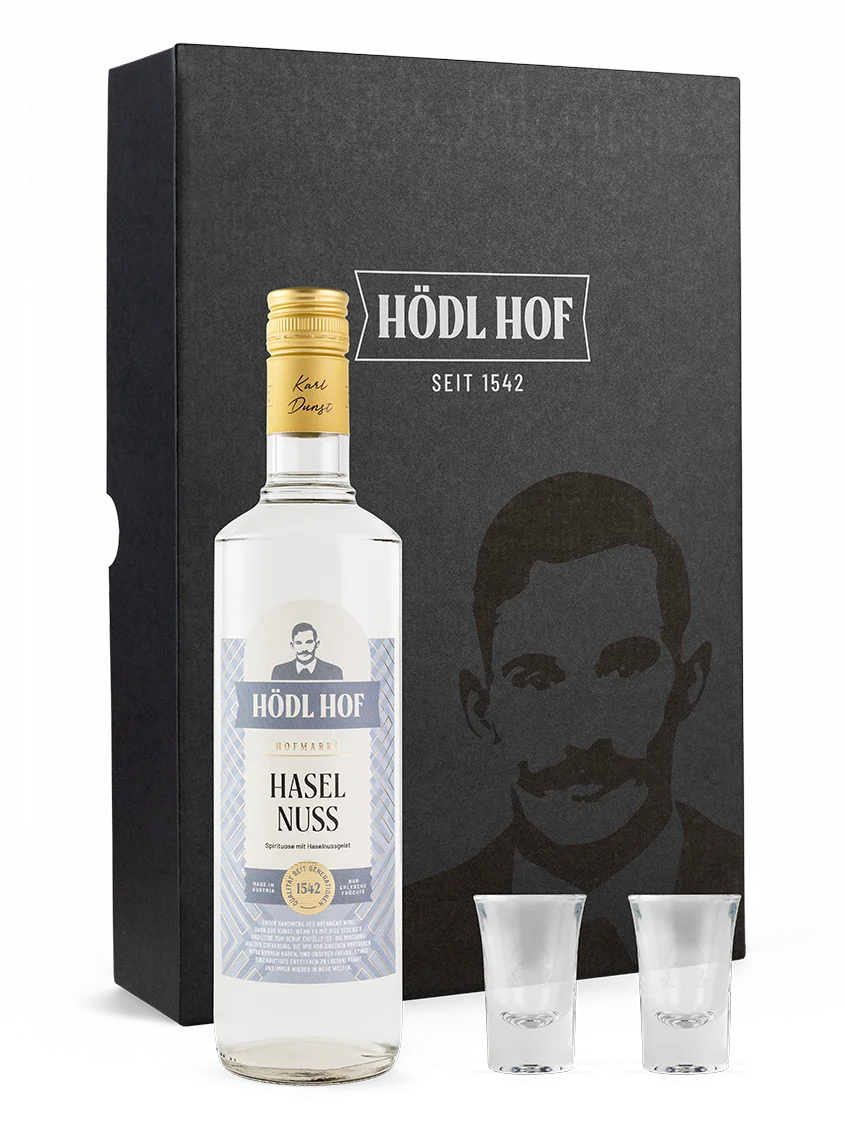 Geschenkset Haselnuss Schnaps | 0.7 l 