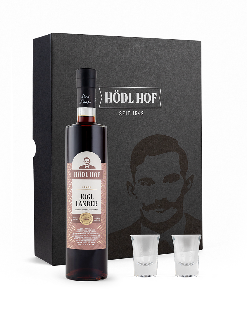Hödl Hof Geschenkset Kräuter Likör "Joglländer" | 0.5l