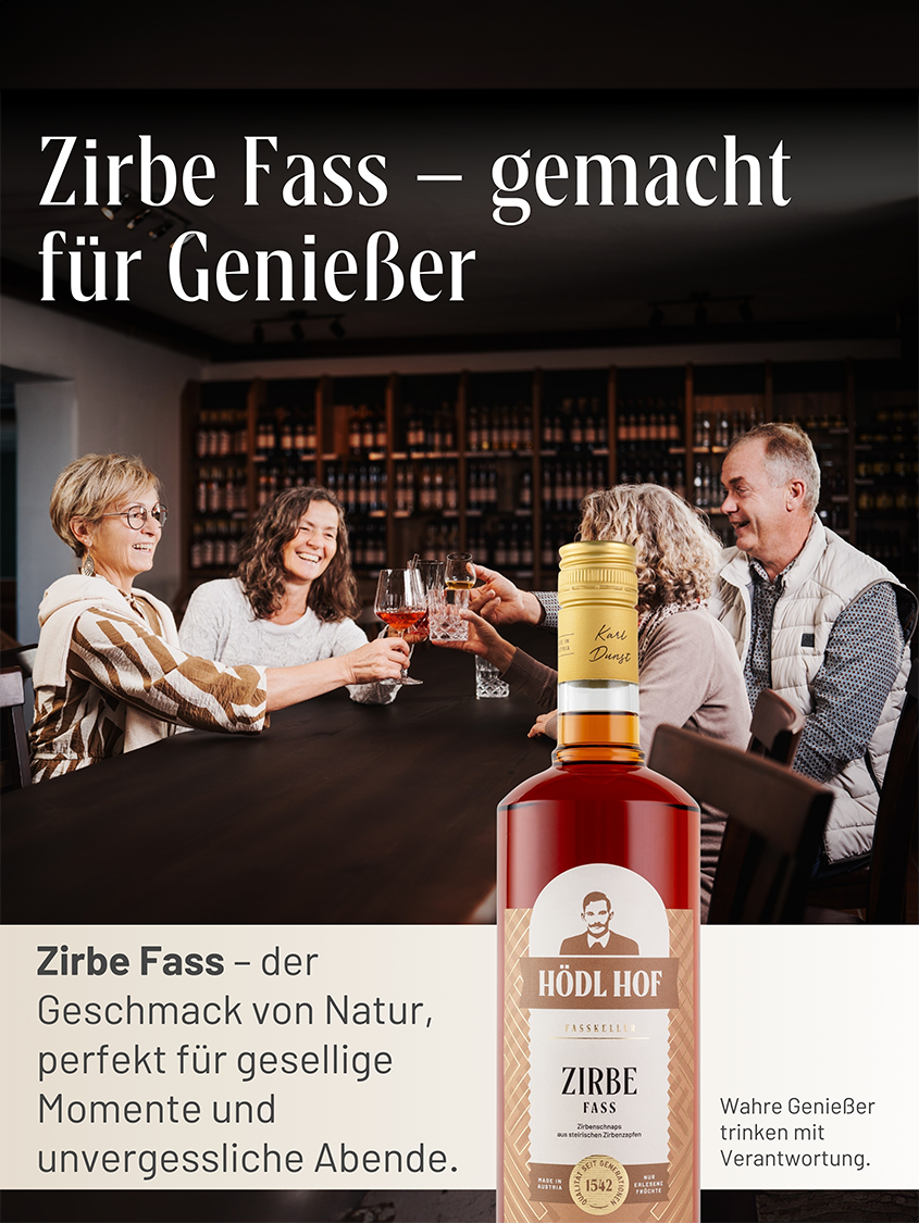 Hödl Hof Zirbenschnaps Fassgelagert | 38% Vol. | 0,7l