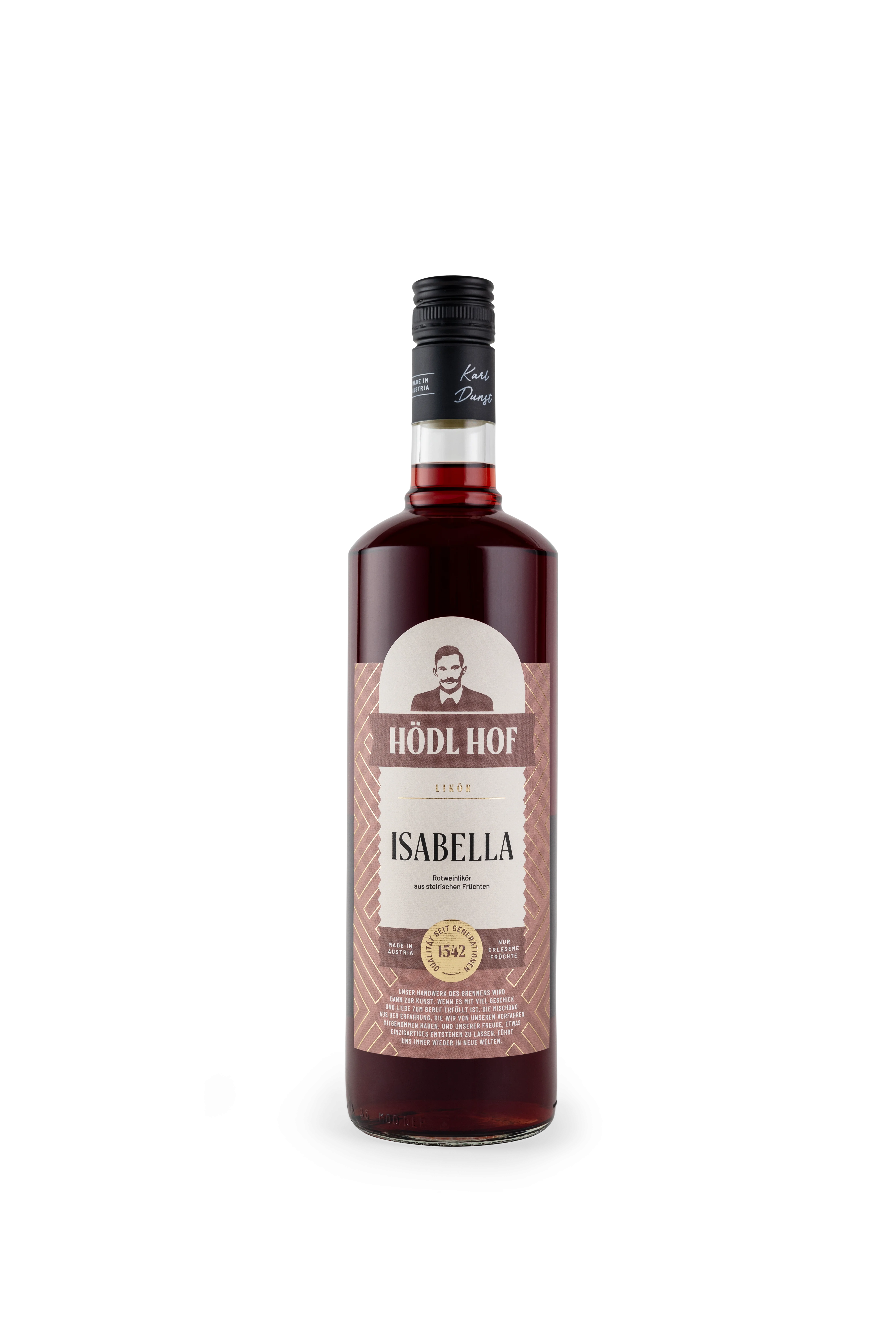 Hödl Hof "Uhudler" Isabella Likör | 20% Vol. | 1,0l