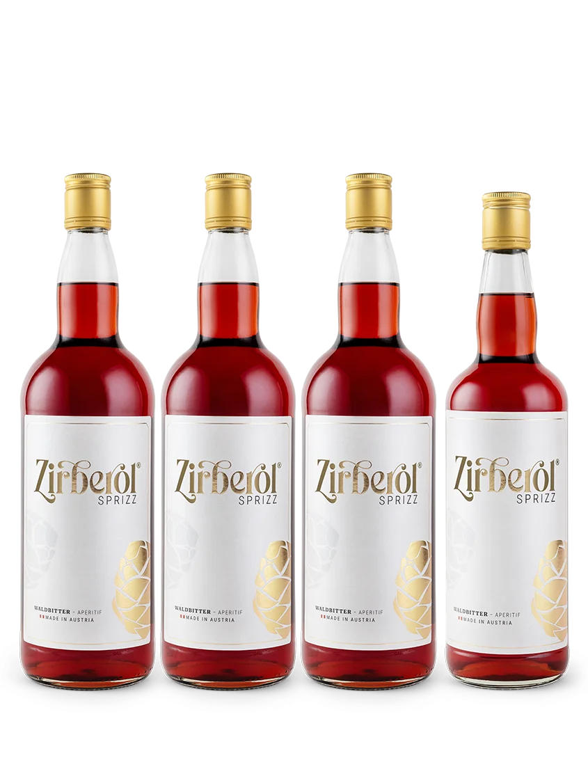 Zirberol Frühlingsdeal 3+1x 0,7l Gratis