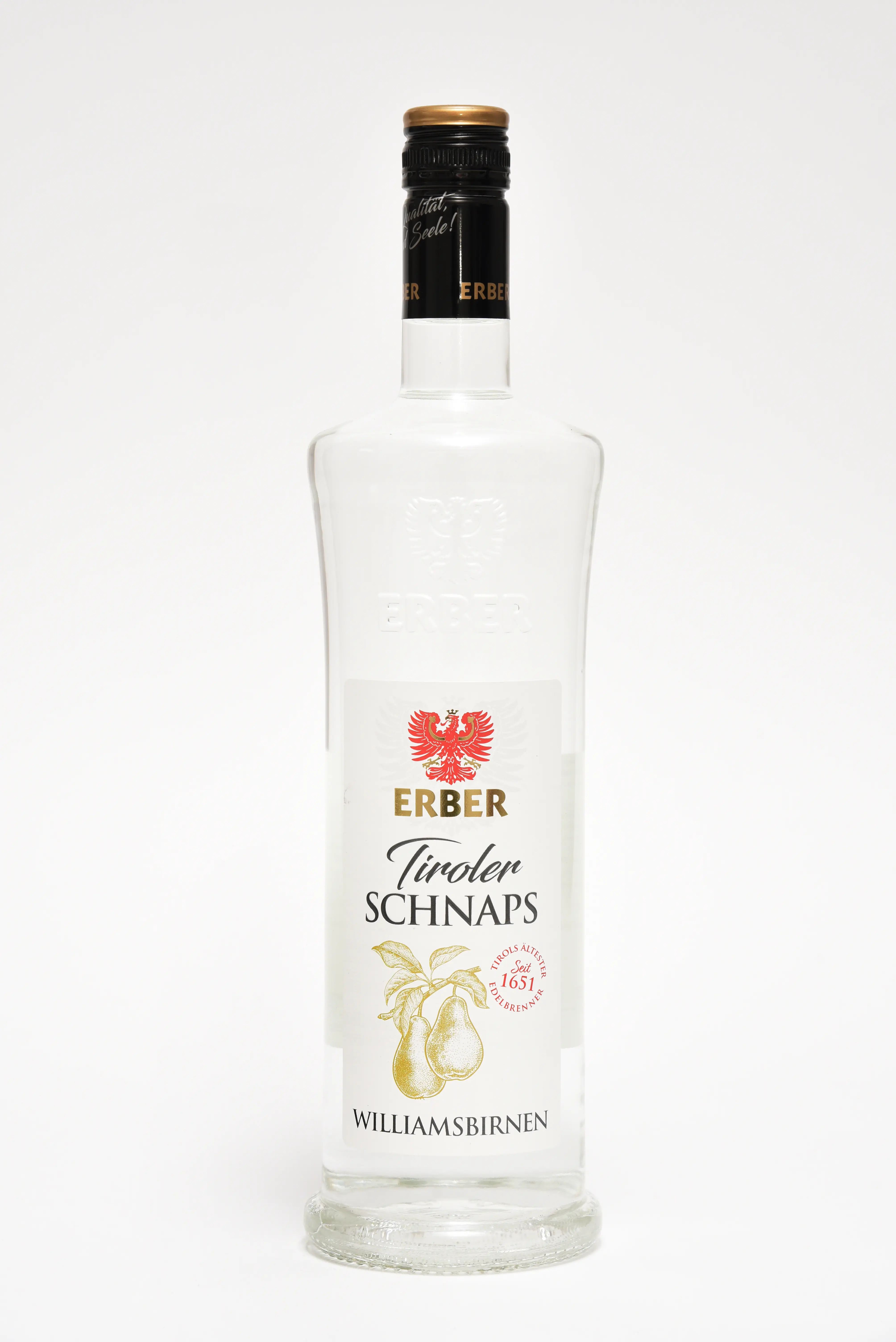 Erber Williamsbirnenschnaps | Vol. 38% | 1,0l