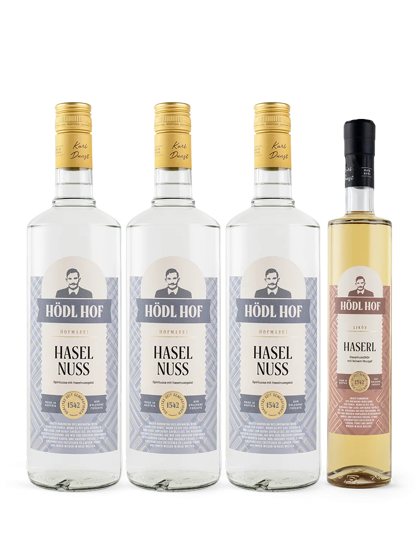Haselnuss Frühlingsdeal 3+1x 0,5lHaserl Gratis