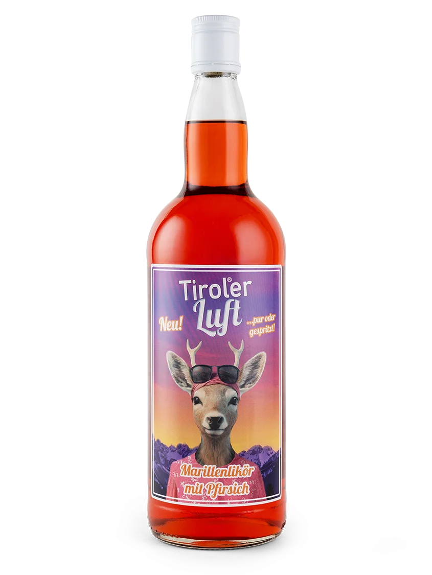 Tiroler Luft Marillenlikör| Vol. 18% | 1,0l