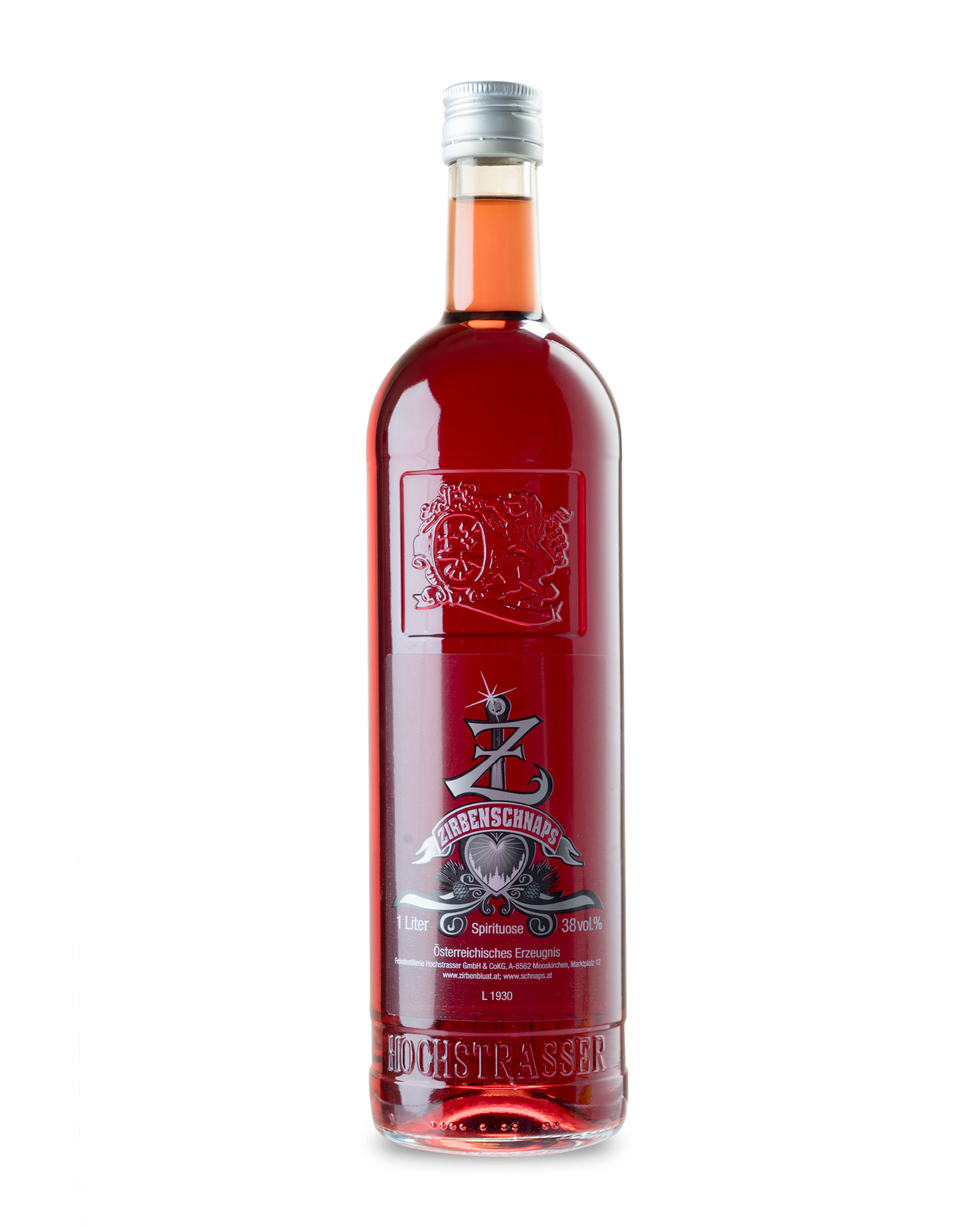 Hochstrasser Zirbenschnaps | Vol. 38% | 1,0l
