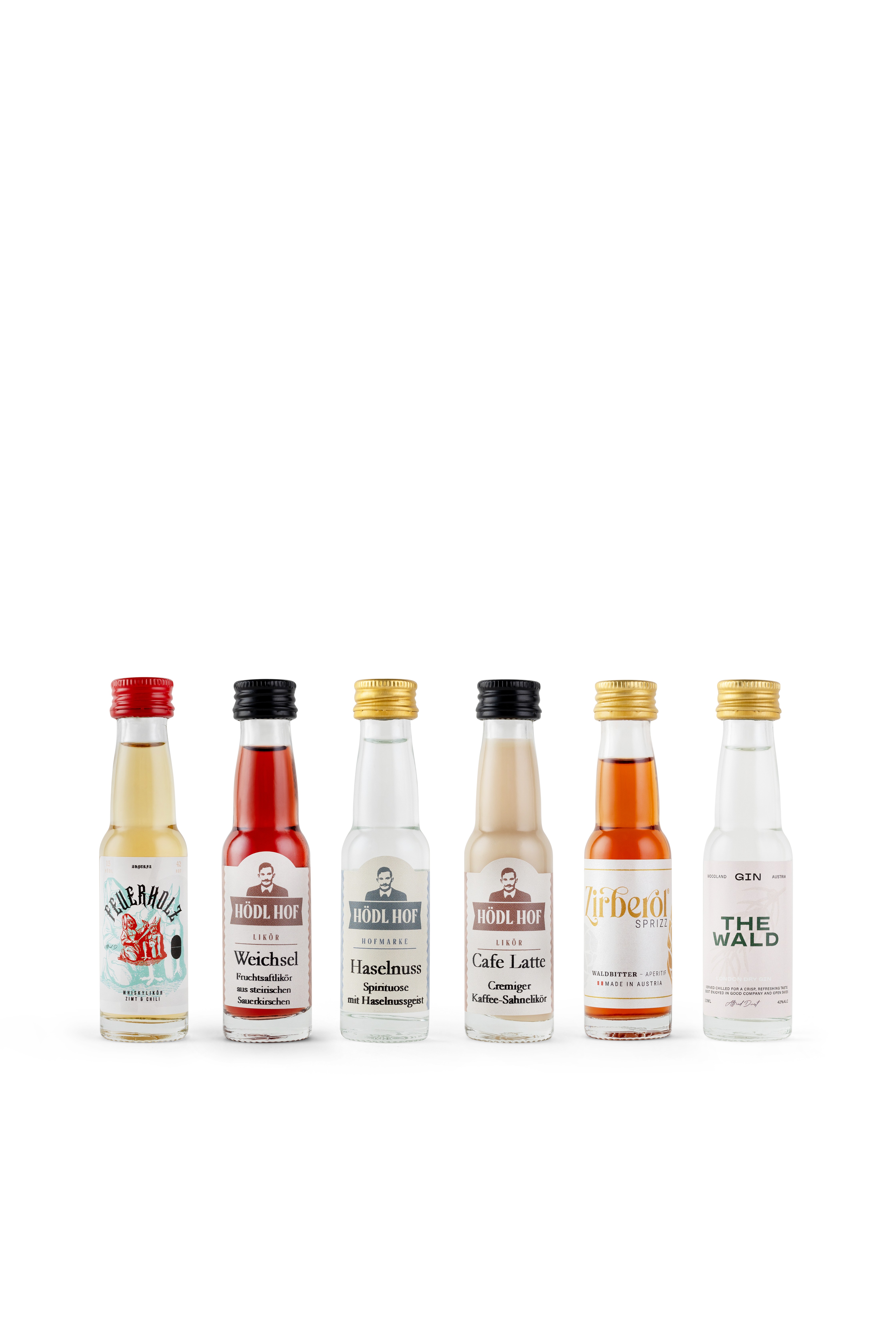 Hödl Hof Bestes Miniaturen Probierset | 6x0,02l