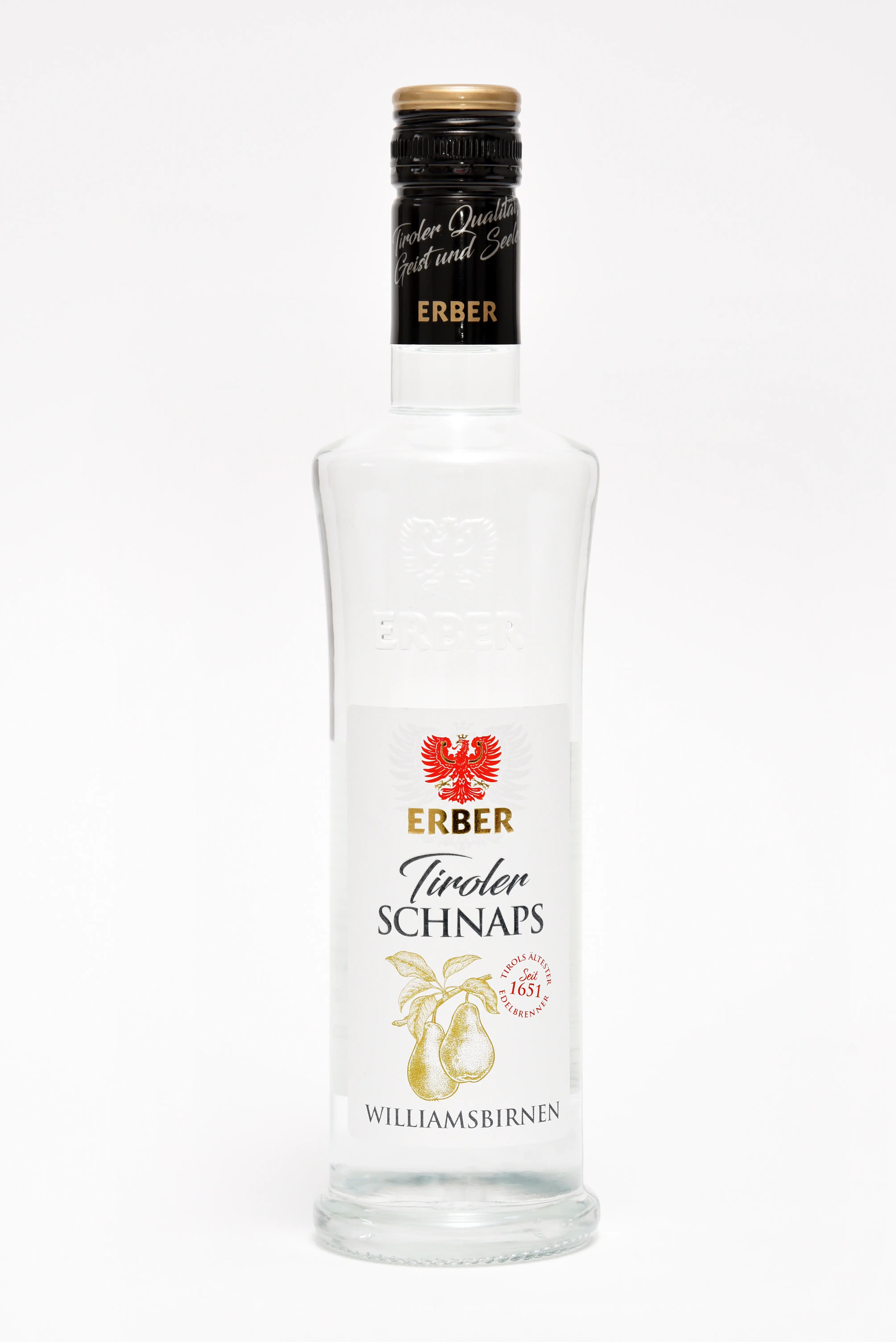 Erber Williamsbirnenschnaps | Vol. 38% | 0,5l