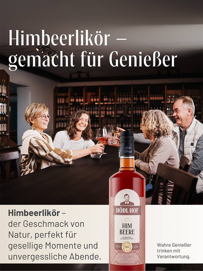 Hödl Hof Himbeere Likör | 20% Vol. | 0,5l
