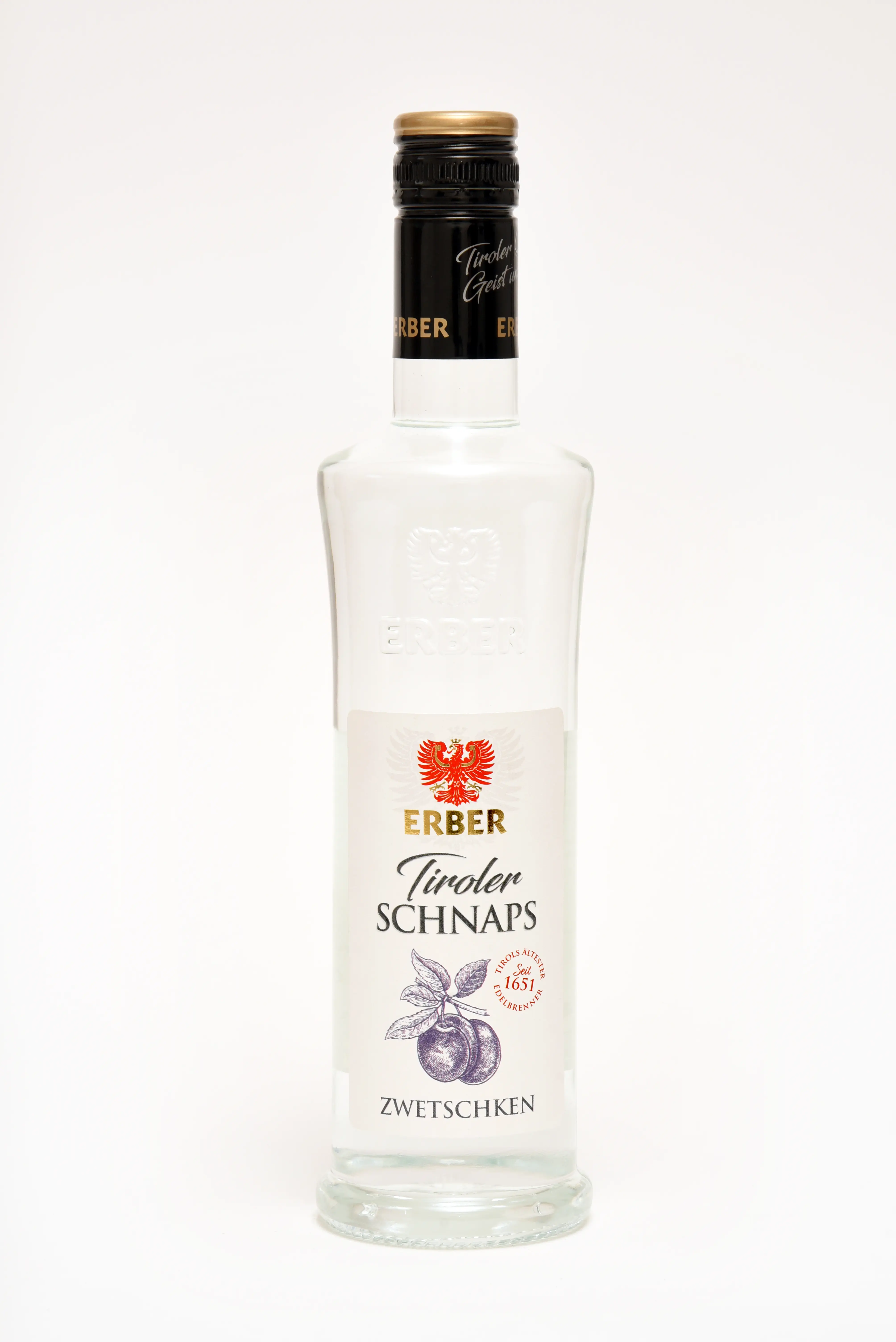 Erber Zwetschkenschnaps| Vol. 38% | 0,5l